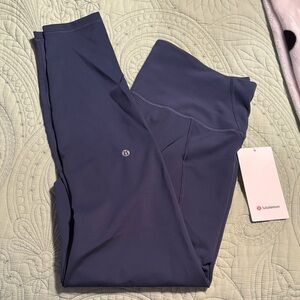 Blue lululemon Wunder Train High Rise Tight NWT Size 14